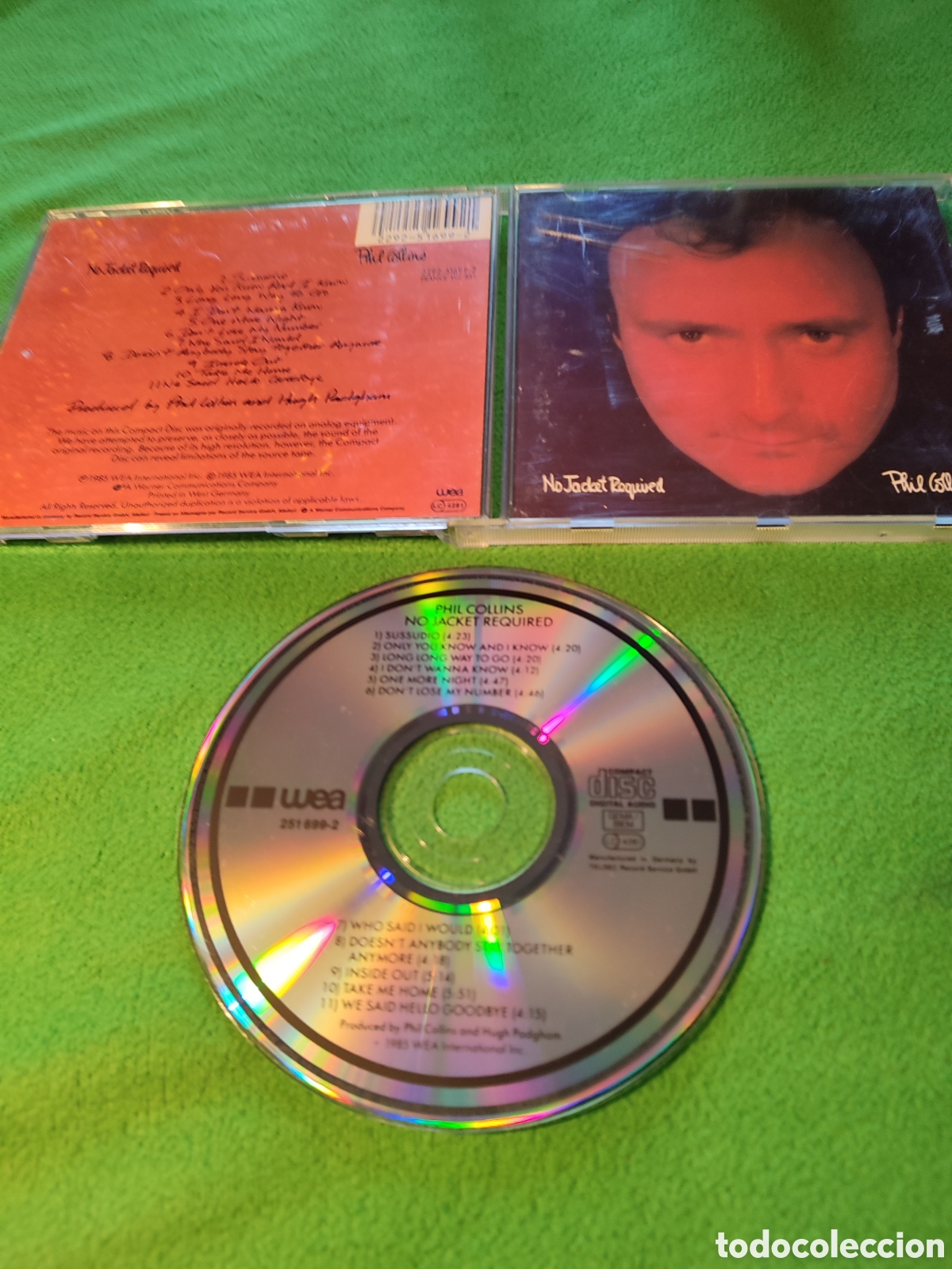 CDs de m&uacute;sica: Phil Collins - No jacket required - Foto 2
