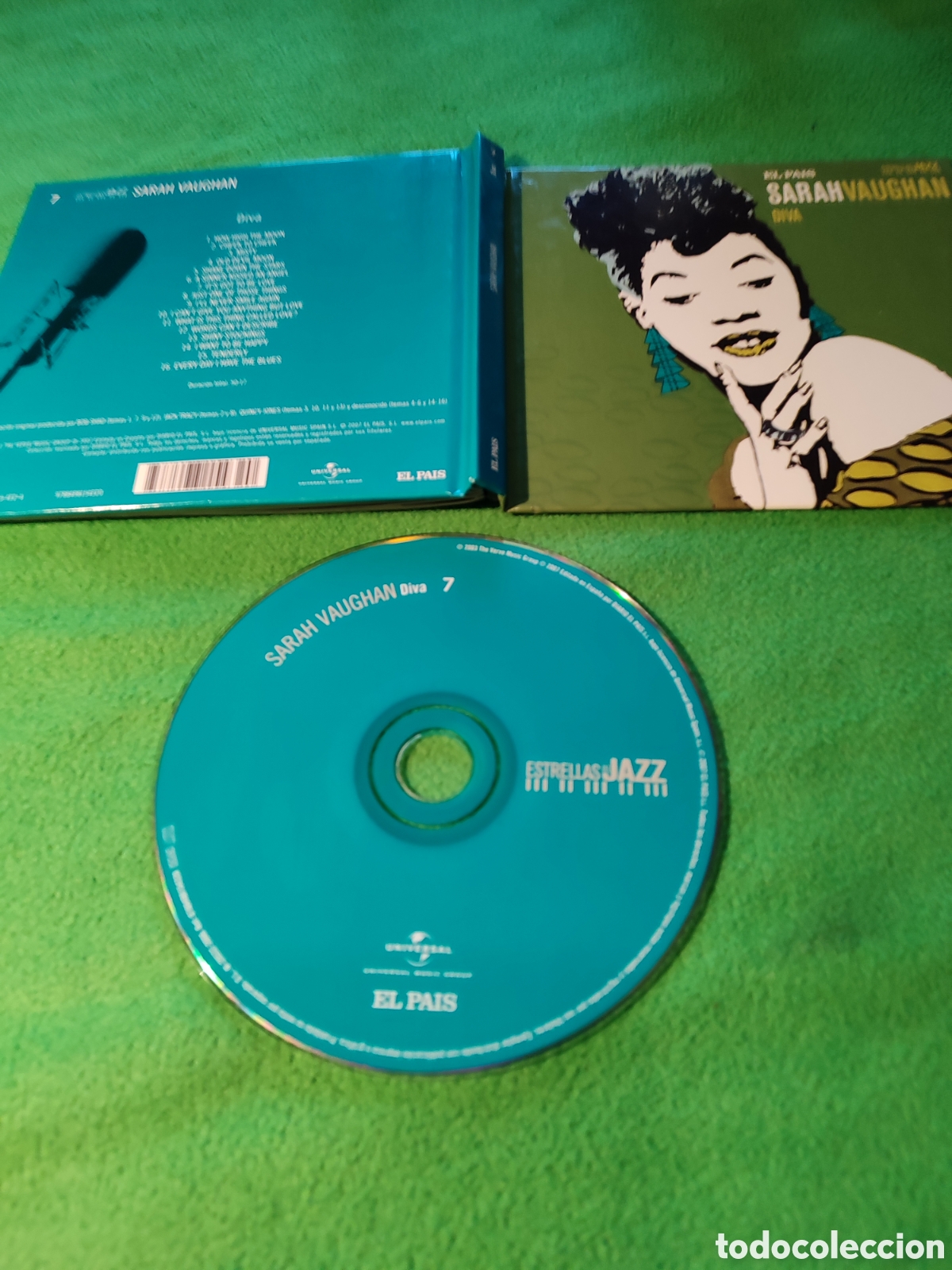 CDs de m&uacute;sica: Sarah Vaughan - Diva Edici&oacute;n el Pais - Foto 2