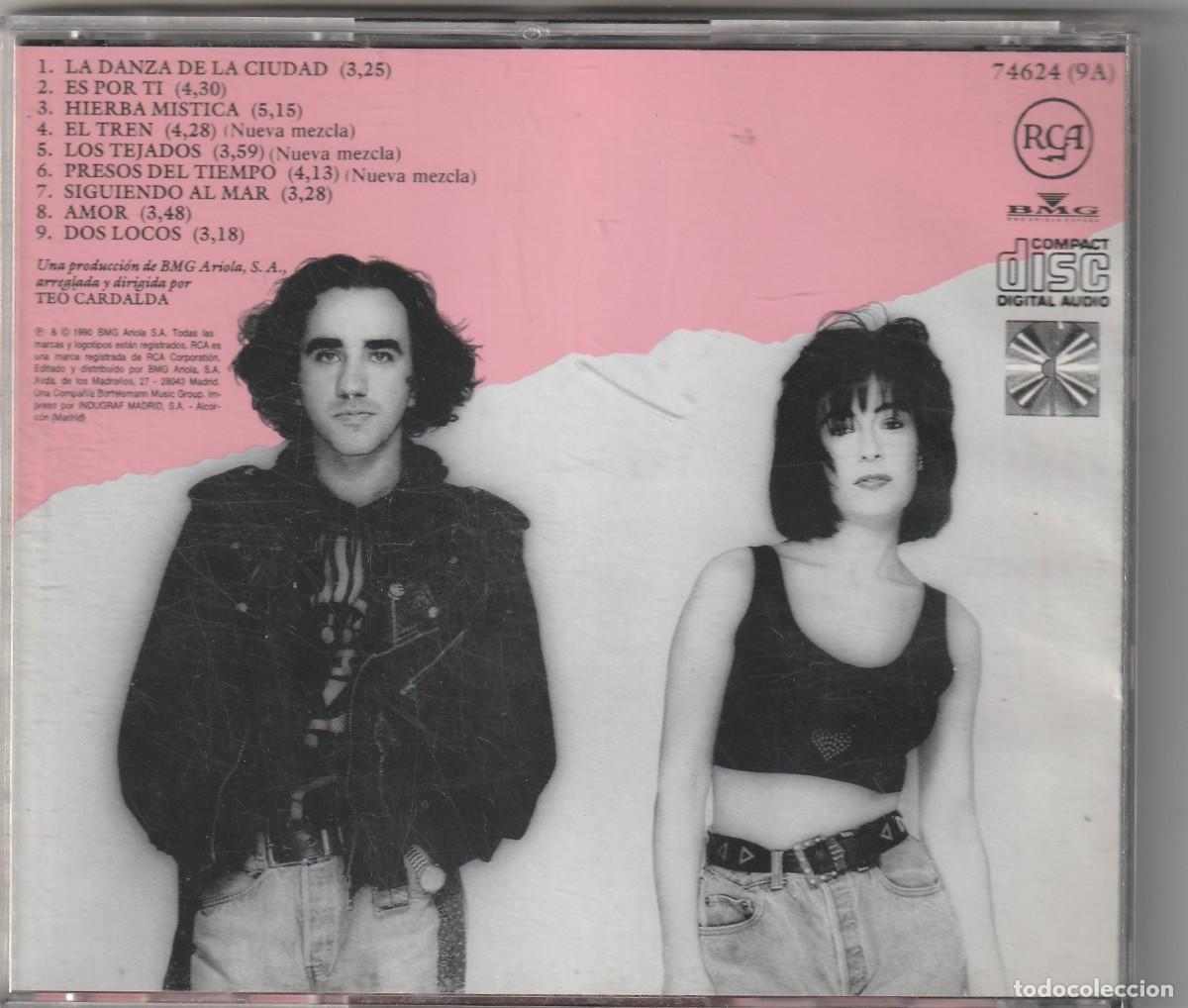 CDs de m&uacute;sica: COMPLICES - LA DANZA DE LA CIUDAD (CD RCA 1990) 1&ordf; EDICION EN CD SIN CODIGO DE BARRAS - Foto 2