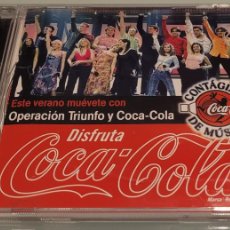 CDs de Música: OPERACIÓN TRIUNFO 1 Y COCA COLA RECOPILATORIO 2002 OT1
