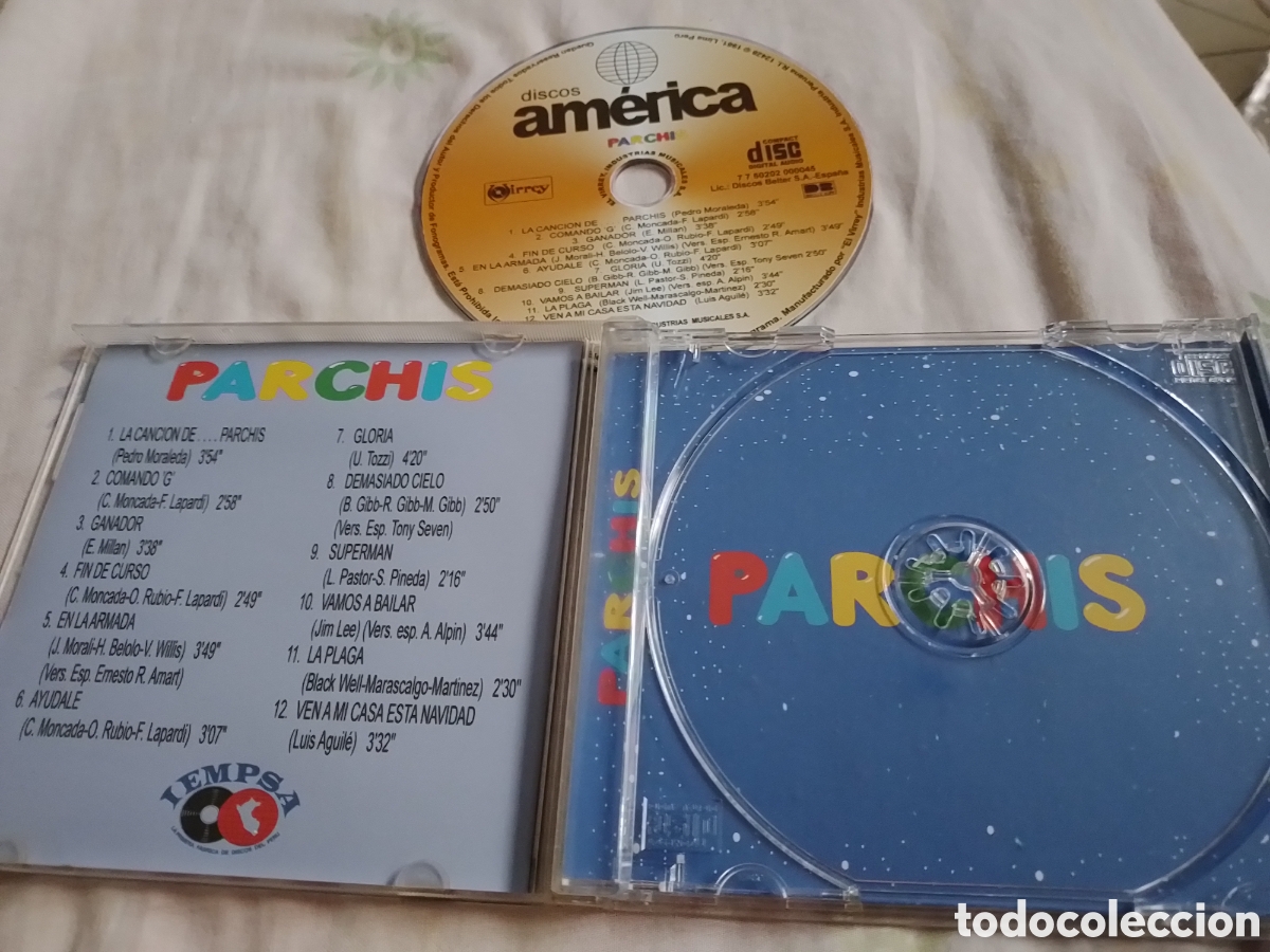 CDs de m&uacute;sica: Parchis CD Parchis 1981 - Foto 3