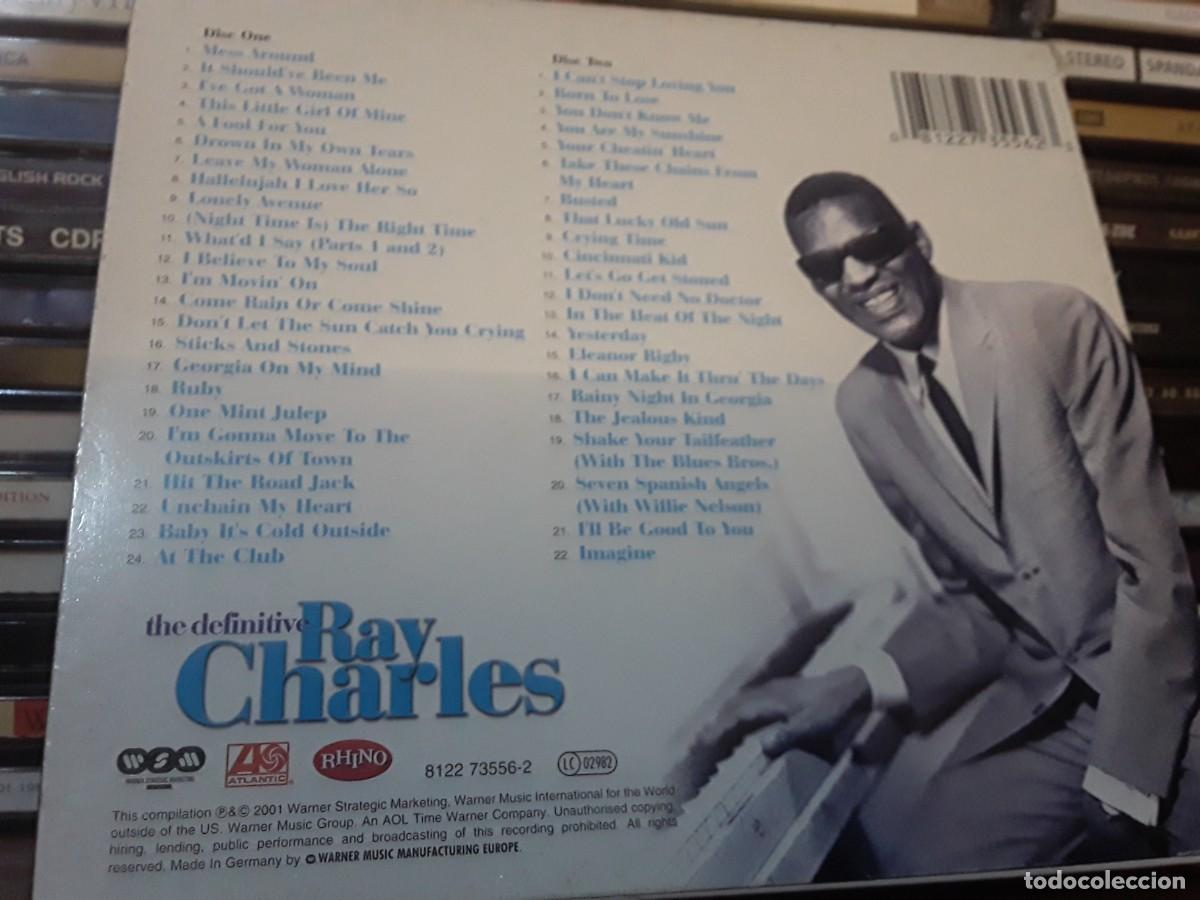 CDs de m&uacute;sica: Ray Charles &lrm;&ndash; The Definitive Ray Charles - 2cd - Foto 2