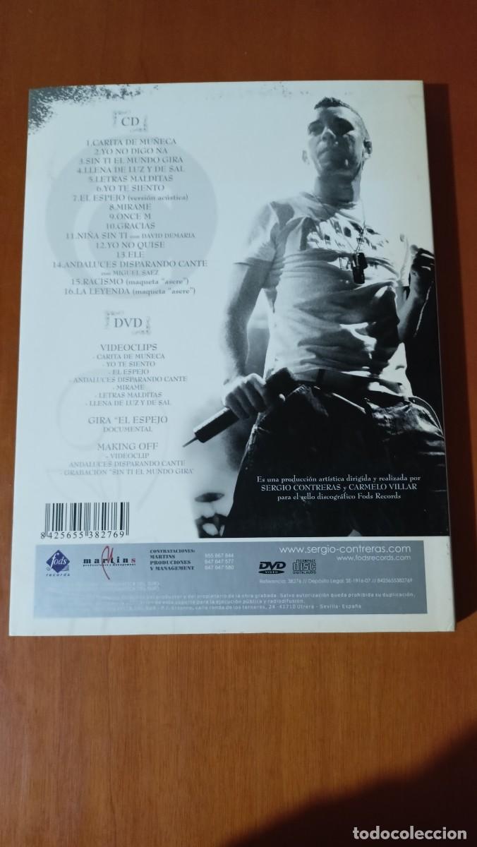 CDs de m&uacute;sica: Sergio Contreras - Edici&oacute;n Limitada - CD + DVD - Foto 2