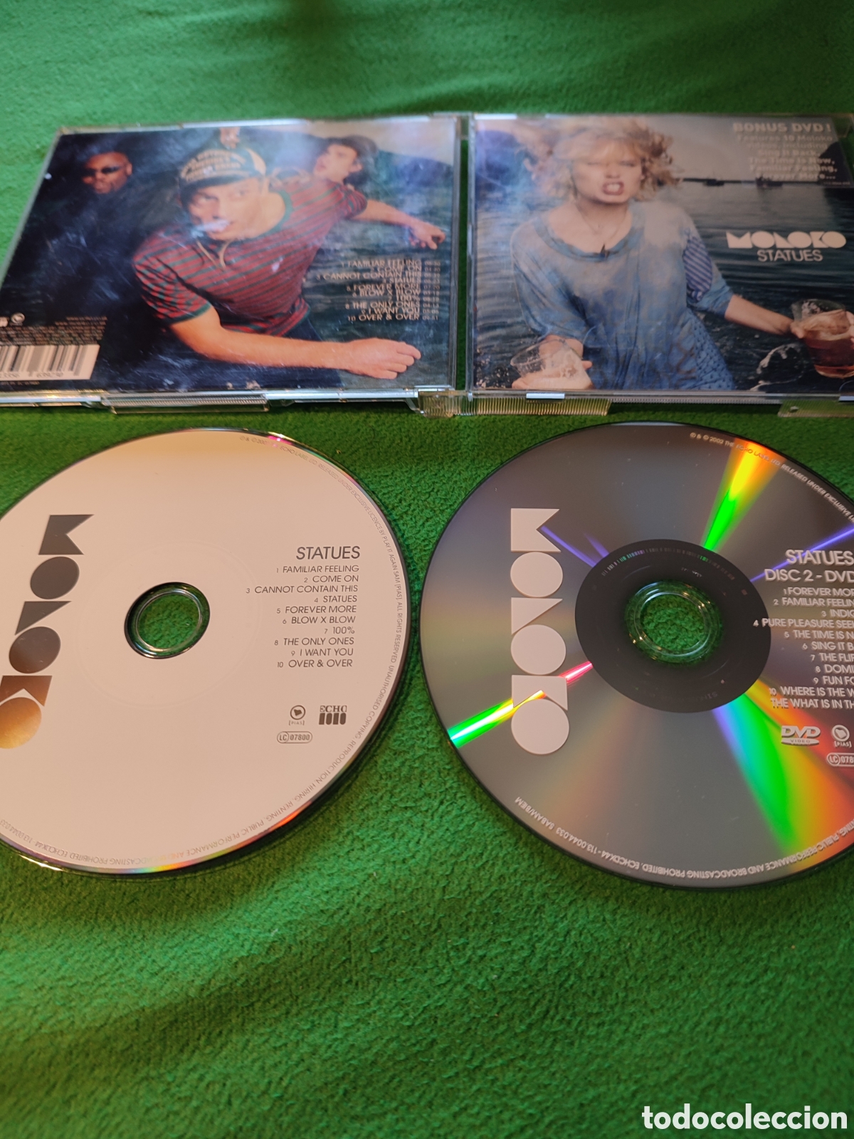 CDs de m&uacute;sica: Moloko - Statues CD + DVD - Foto 2