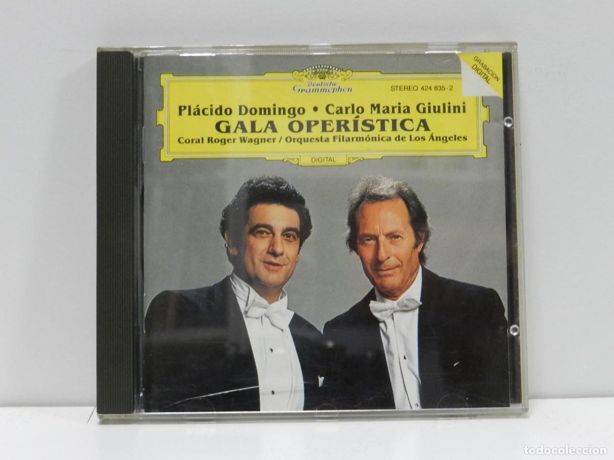 CDs de m&uacute;sica: DISCO CD. Placido Domingo &ndash; Gala Oper&iacute;stica. COMPACT DISC. - Foto 1