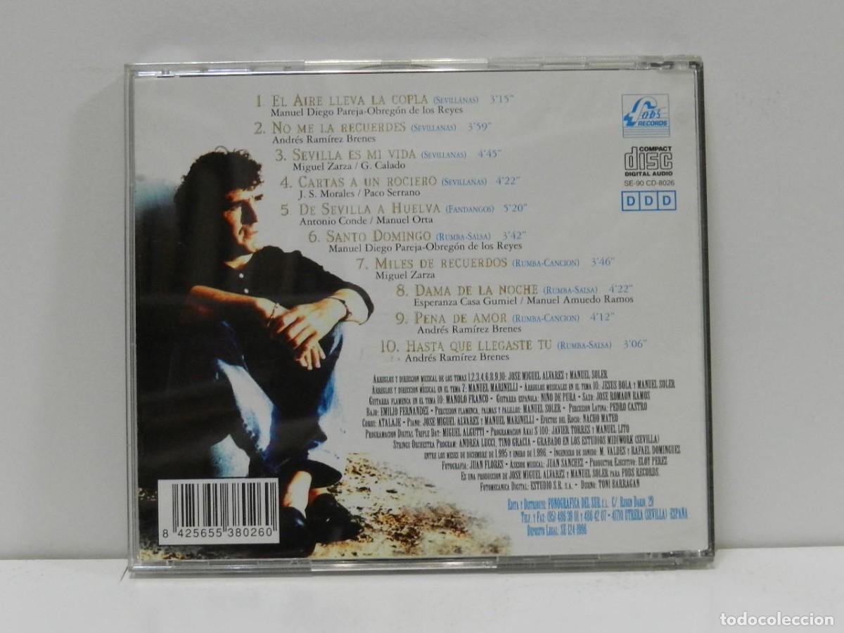 CDs de m&uacute;sica: DISCO CD. Manuel Orta &ndash; Miles De Recuerdos. COMPACT DISC. - Foto 2