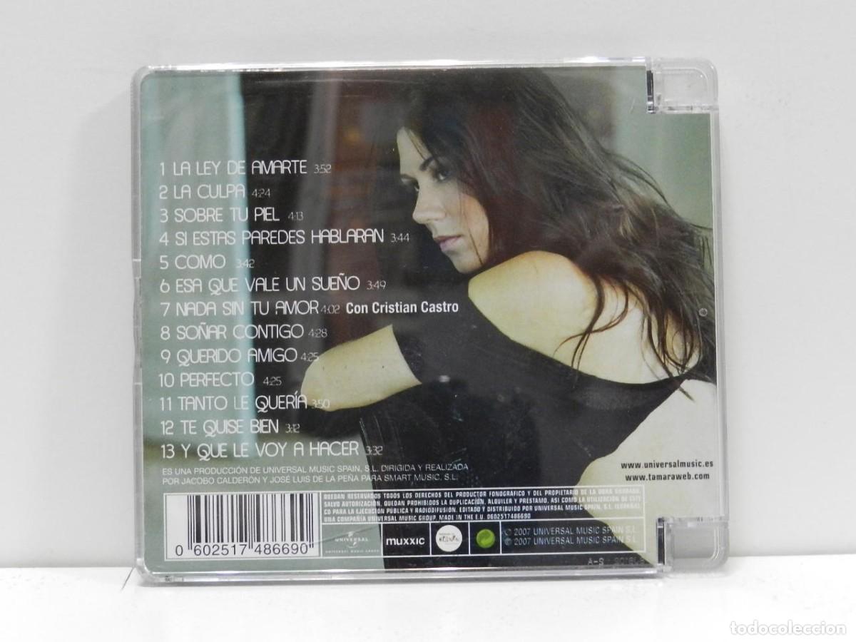 CDs de m&uacute;sica: DISCO CD. Tamara &ndash; Perfecto. COMPACT DISC. - Foto 2
