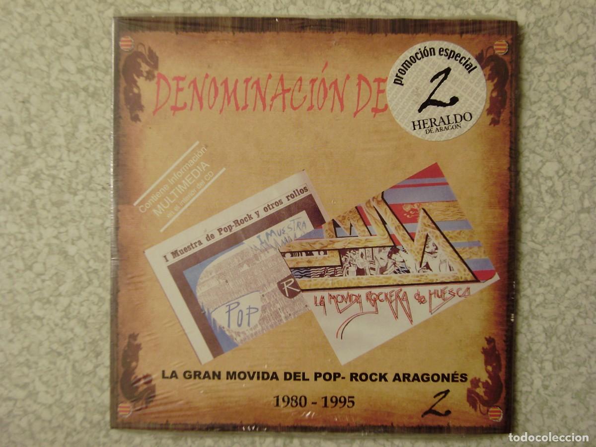 CDs de Musique: DENOMINACION DE ORIGEN N&ordm;2.ZUMO DE VIDRIO-COCADICTOS-DISTRITO 14 Y OTROS...ARAGON...PEDIDO MIN 5&euro;