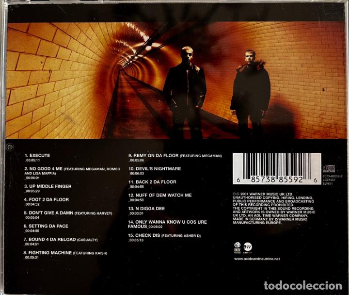 CDs de m&uacute;sica: OXIDE & NEUTRINO. EXECUTE. CD ALEMANIA - Foto 2