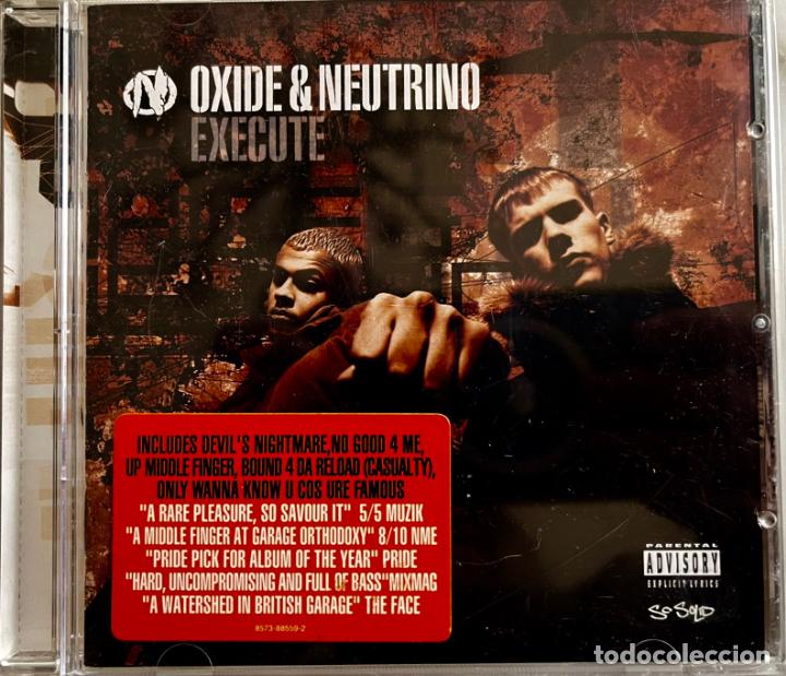 CDs de m&uacute;sica: OXIDE & NEUTRINO. EXECUTE. CD ALEMANIA - Foto 1