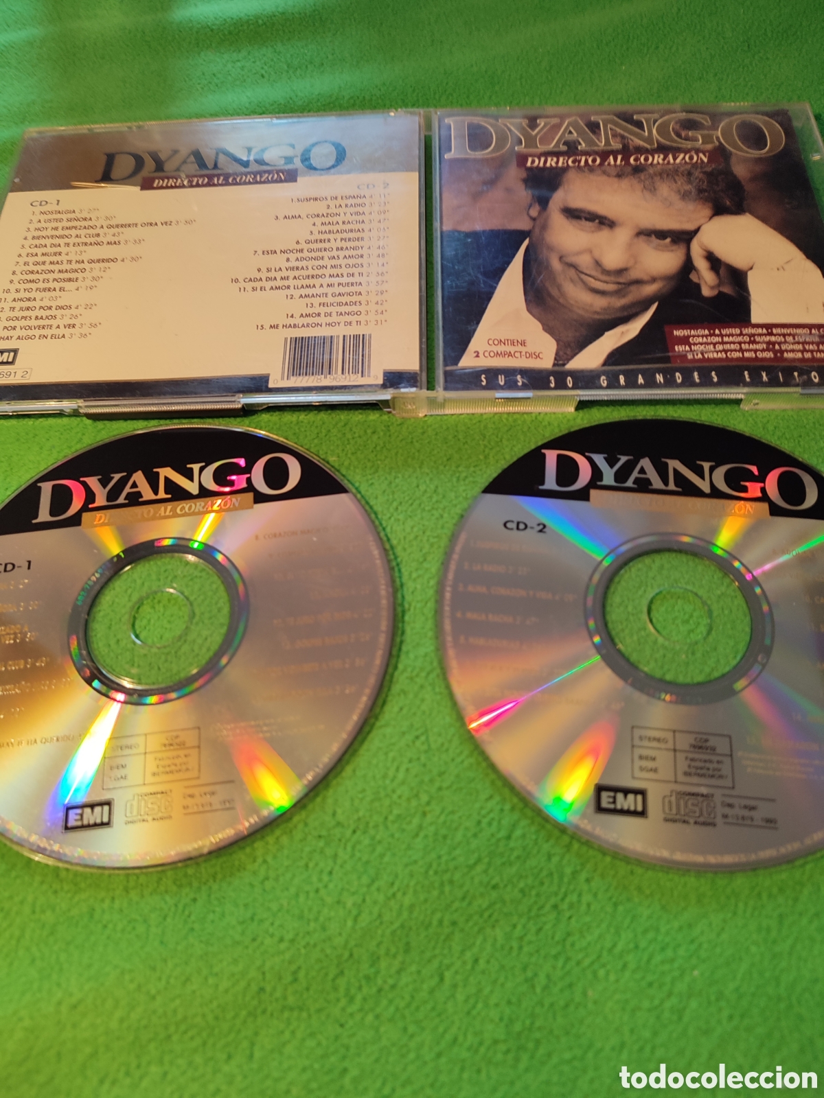 CDs de m&uacute;sica: Dyango - Directo al coraz&oacute;n 2 CDs - Foto 2