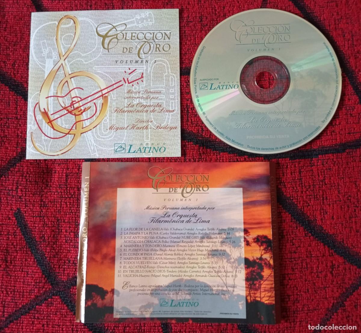 CDs de m&uacute;sica: ORQUESTA FILARMONICA DE LIMA *Musica Peruana* 1996 CD PROMOCIONAL MIGUEL HARTH-BEDOYA