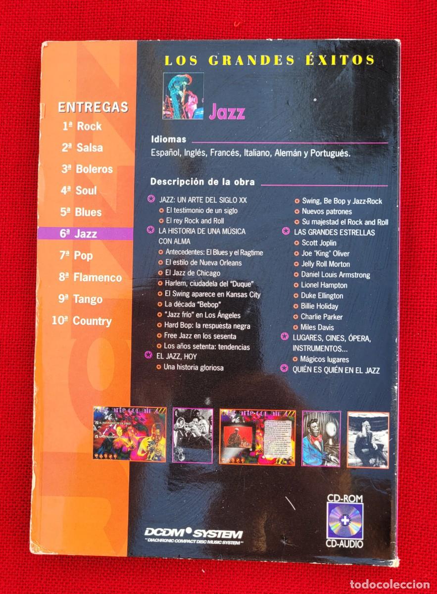CDs de m&uacute;sica: JAZZ. GRANDES &Eacute;XITOS. CD - ROM + 12 TEMAS EN VERSI&Oacute;N ORIGINAL - Foto 4