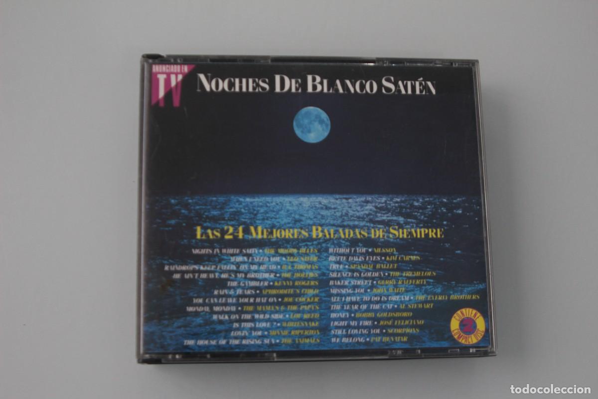 CDs de m&uacute;sica: NOCHES DE BLANCO SATEN 2 CD - Foto 1