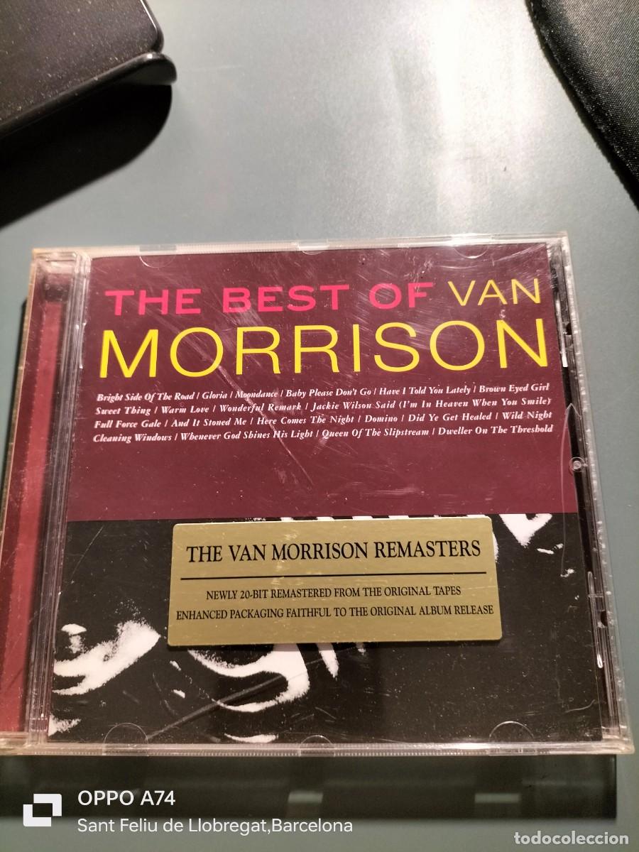 CDs de m&uacute;sica: RAR CD. VAN MORRISON. THE BEST. STICKER - Foto 1