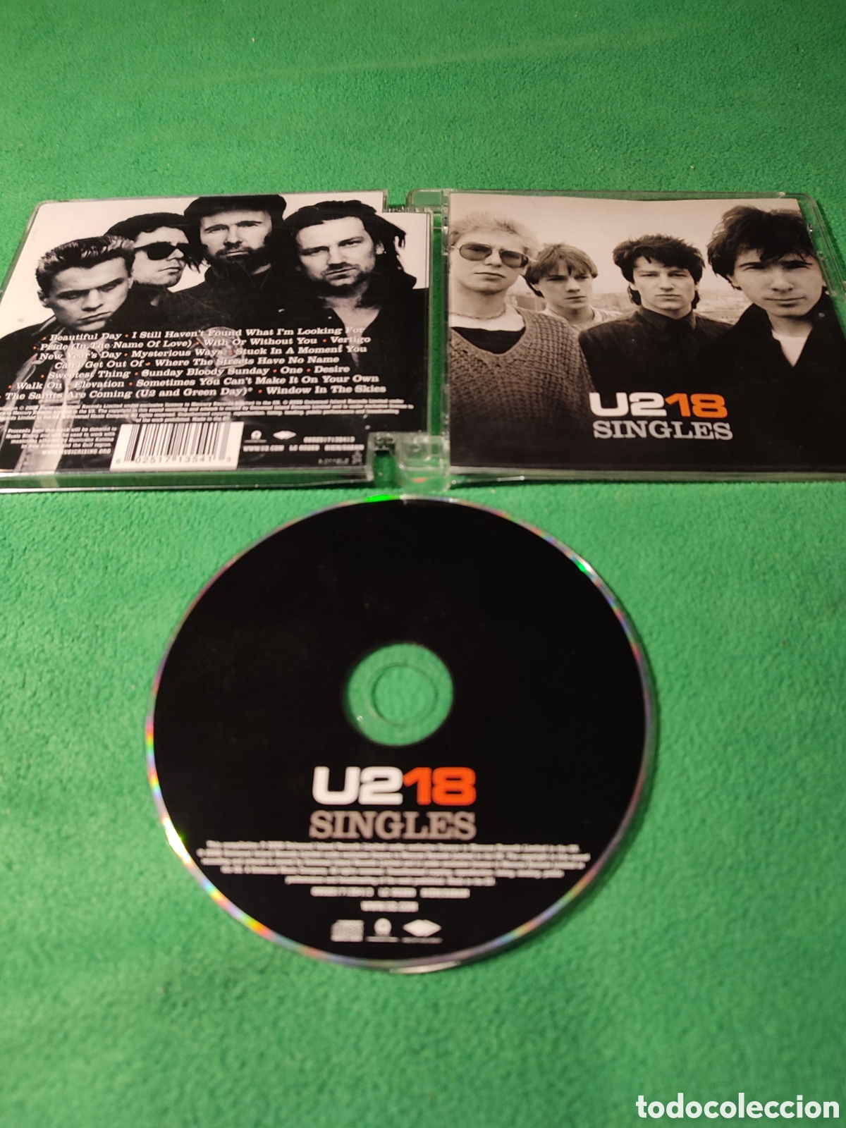 CDs de m&uacute;sica: U2 - 18 singles edici&oacute;n CD - Foto 2