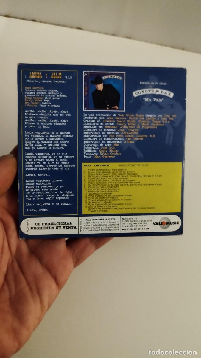 CDs de m&uacute;sica: COYOTE DAX,ARRIBA ABAJO.Cd - Foto 3