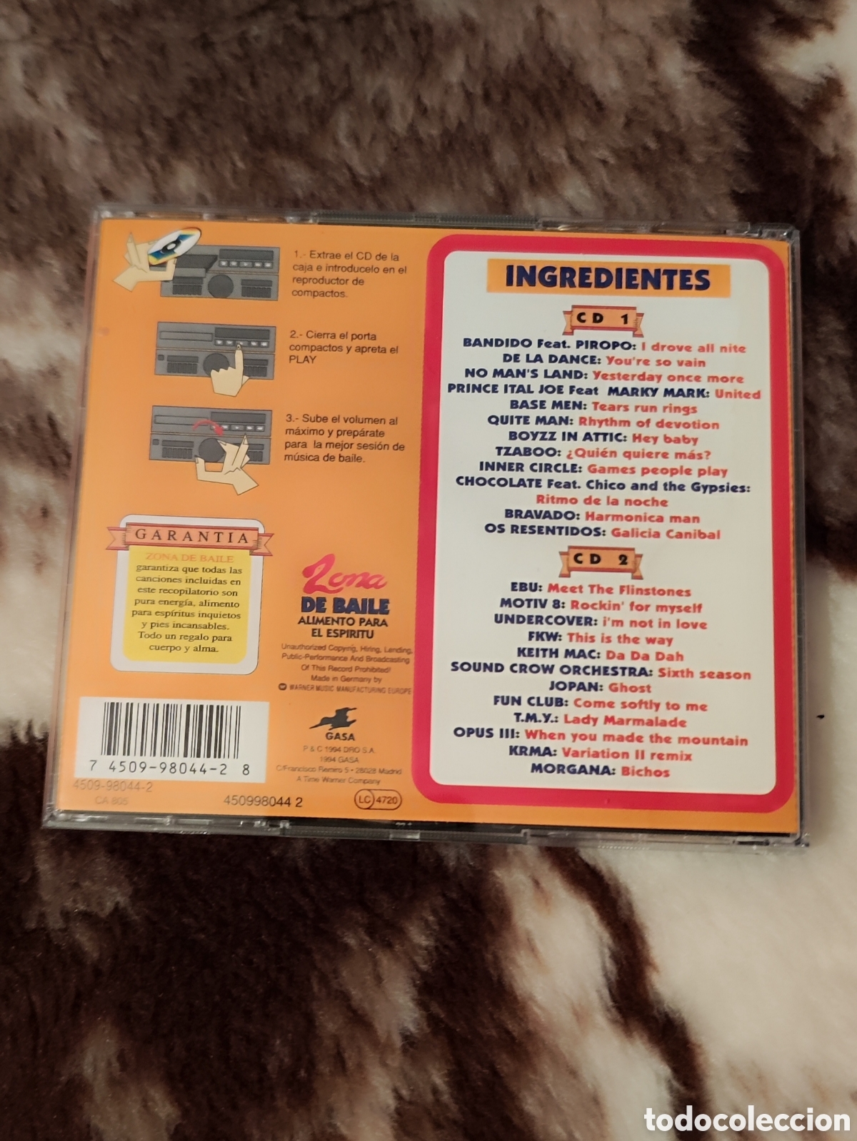 CDs de m&uacute;sica: ZONA DE BAILE VOLUMEN 6 2CD REMEMBER DANCE - Foto 2