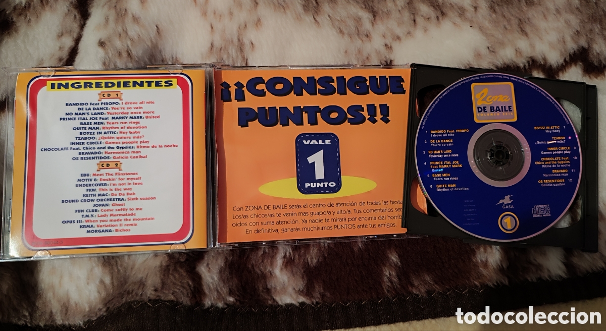 CDs de m&uacute;sica: ZONA DE BAILE VOLUMEN 6 2CD REMEMBER DANCE - Foto 4
