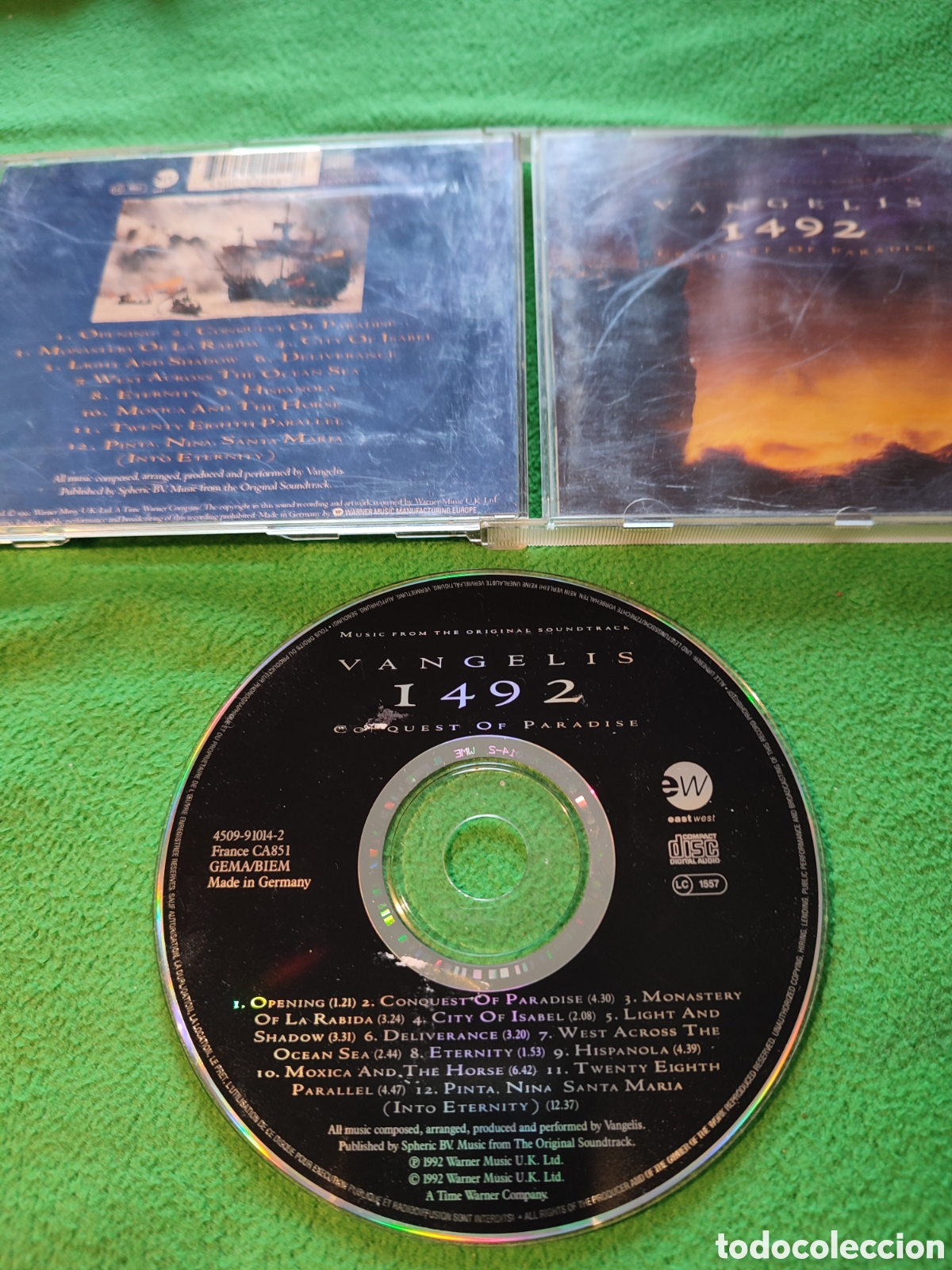 CDs de m&uacute;sica: Vangelis - 1492 - Foto 2