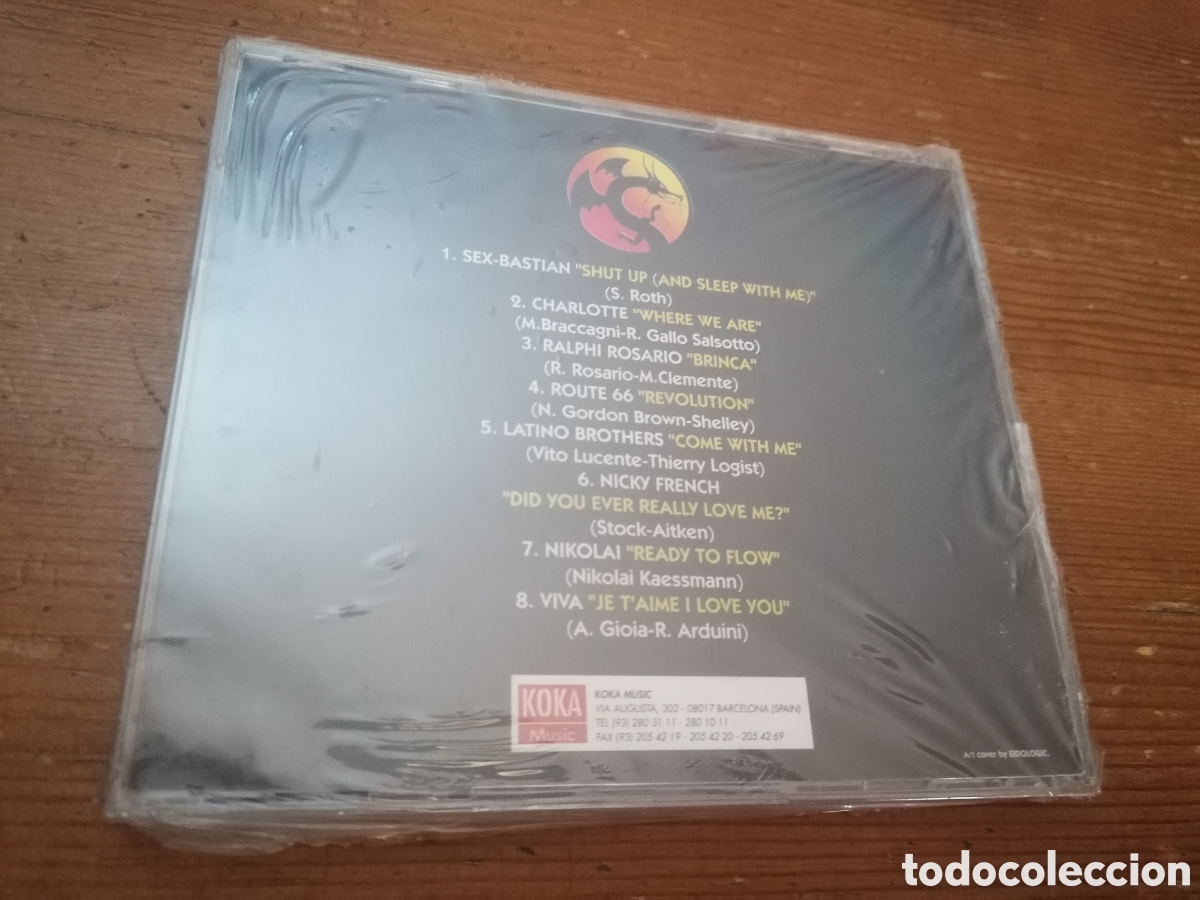 CDs de m&uacute;sica: CD COMBATE MORTAL MIX (1995) Precintado - Foto 2