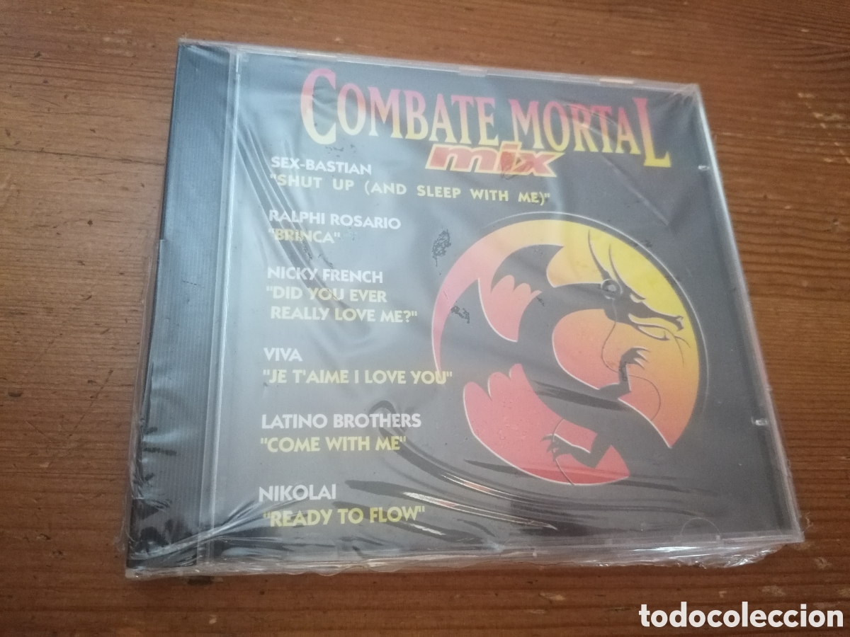 CDs de m&uacute;sica: CD COMBATE MORTAL MIX (1995) Precintado - Foto 1