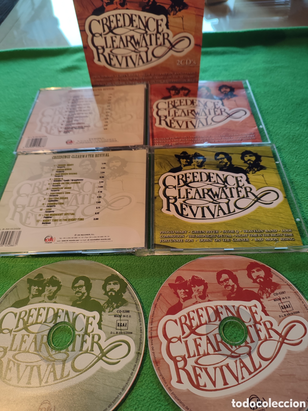CDs de m&uacute;sica: Creedence Clearwater Revival - Same 2 cds - Foto 2