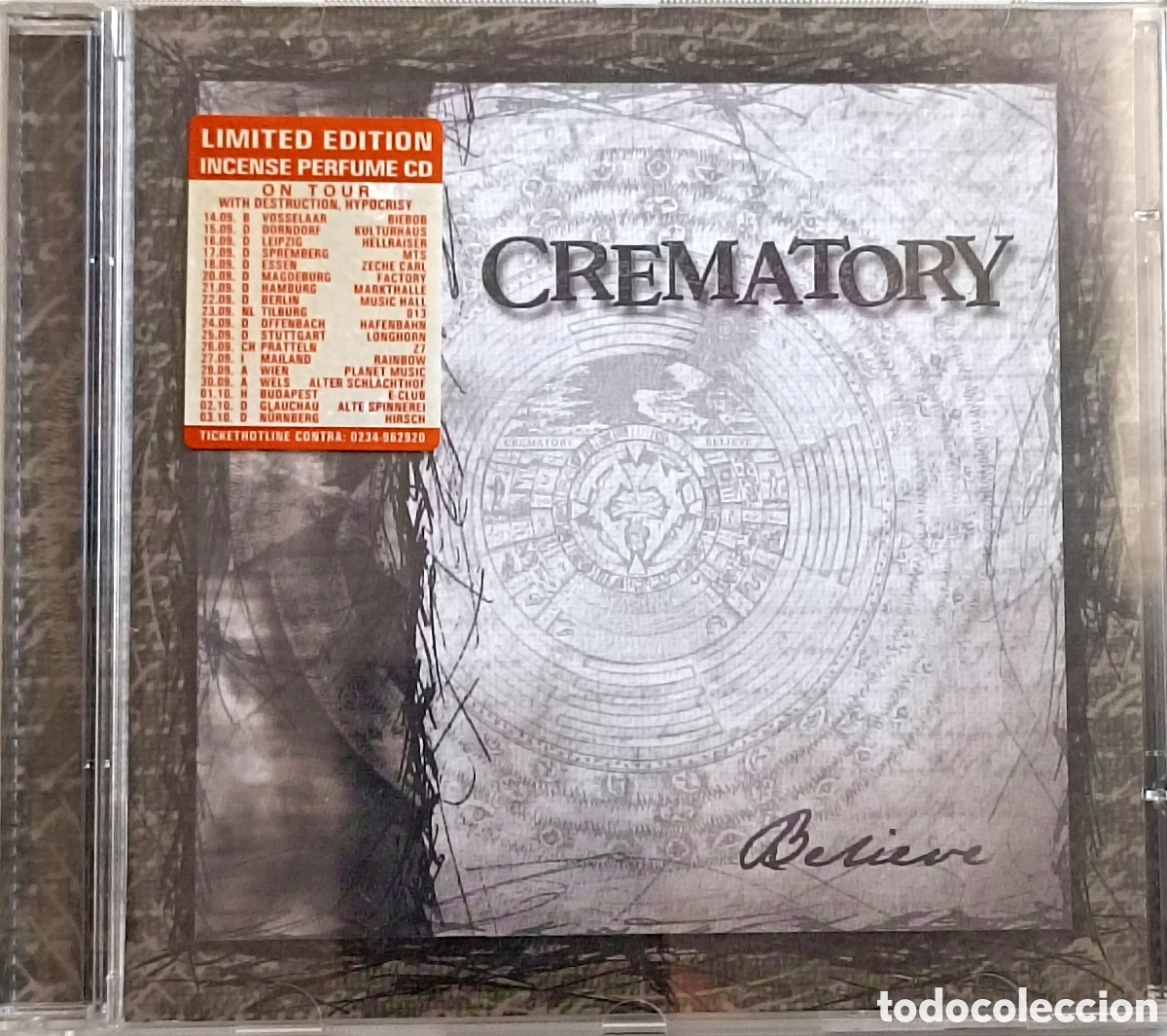 CDs de m&uacute;sica: Crematory - Believe - CD 2000 Nuclear Blast - Foto 1