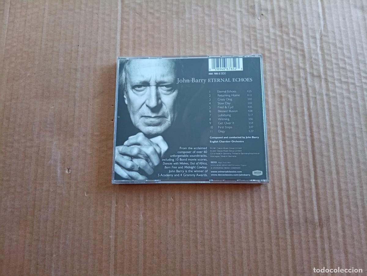 CDs de m&uacute;sica: JOHN BARRY - ETERNAL ECHOES CD 2001 JAZZ - Foto 3