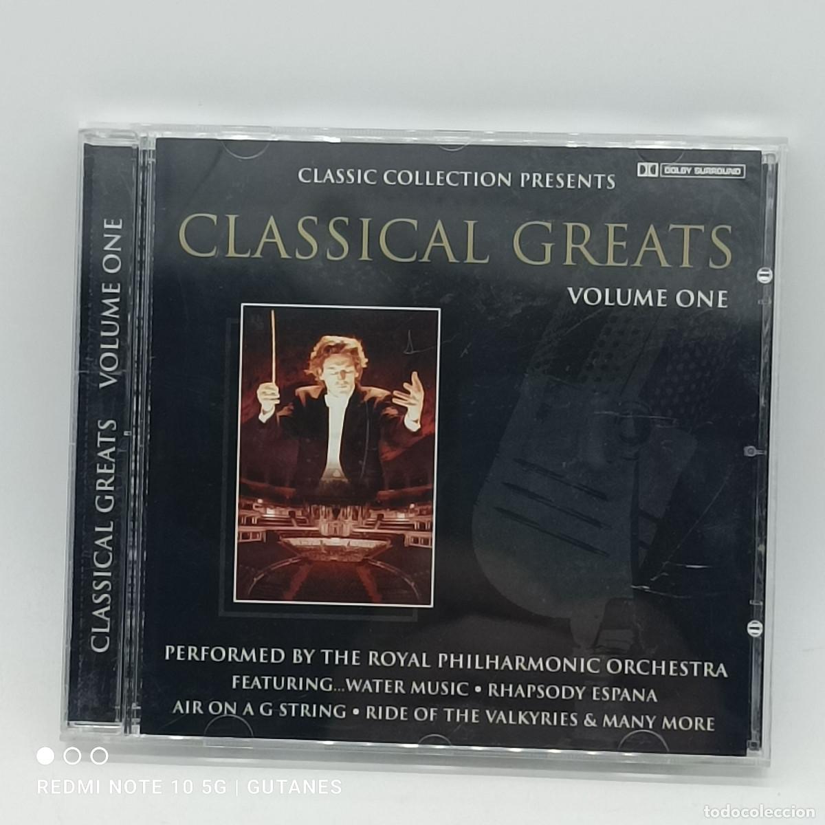 CDs de m&uacute;sica: CLASSICAL GREATS VOLUMEN UNO - Foto 1