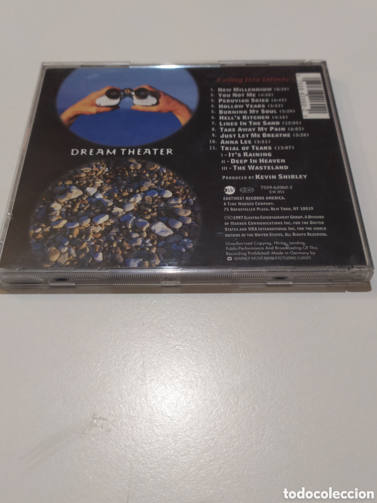 CDs de m&uacute;sica: CD DREAM THEATER. FALLING INTO INFINITY. - Foto 2