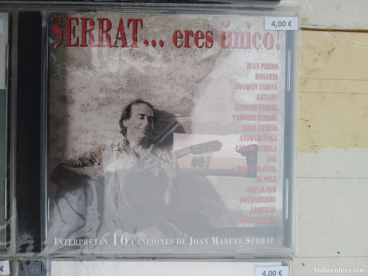 CDs de m&uacute;sica: Varios - Serrat... eres &uacute;nico! - Foto 1