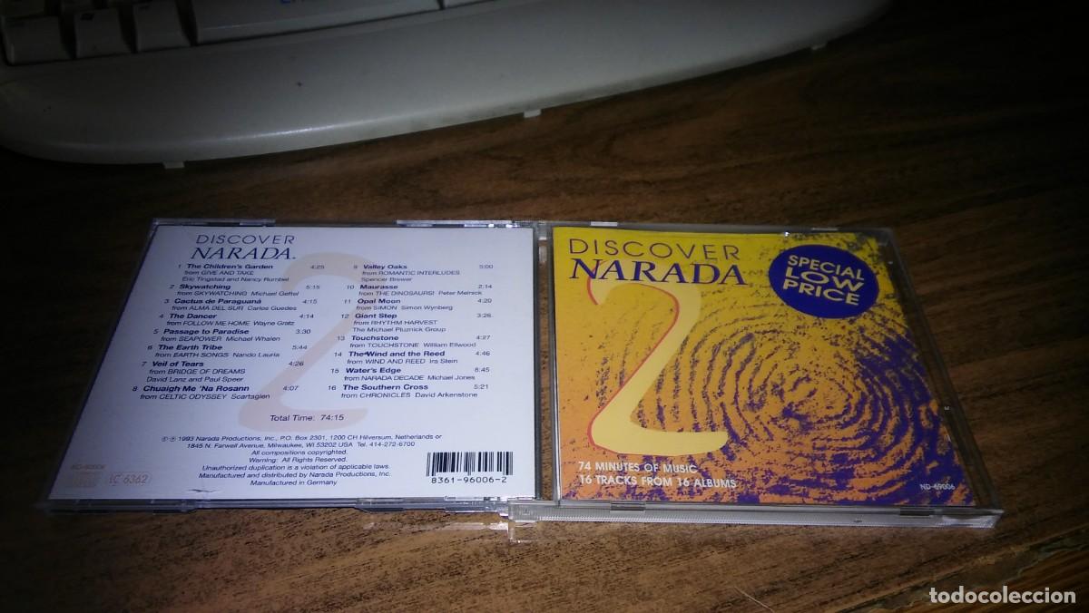 CDs de m&uacute;sica: NARADA - DISCOVER NARADA 2 (1995) - Foto 1