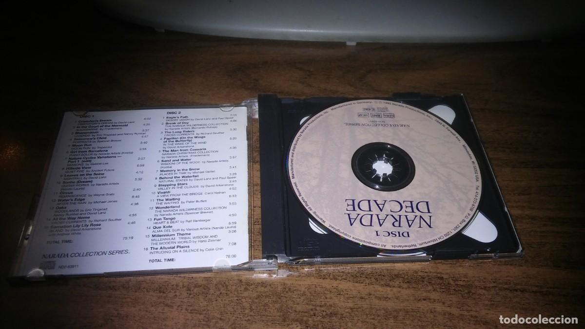 CDs de m&uacute;sica: NARADA DECADE. THE ANNIVERSARY COLLECTION (2CD 1993) - Foto 2