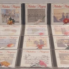 CDs de Música: MELODÍAS MÁGICAS / 12 CDS DE ESTA MARAVILLOSA COLECCIÓN EN ESTADO DE LUJO / 174 TEMAS / VER FOTOS