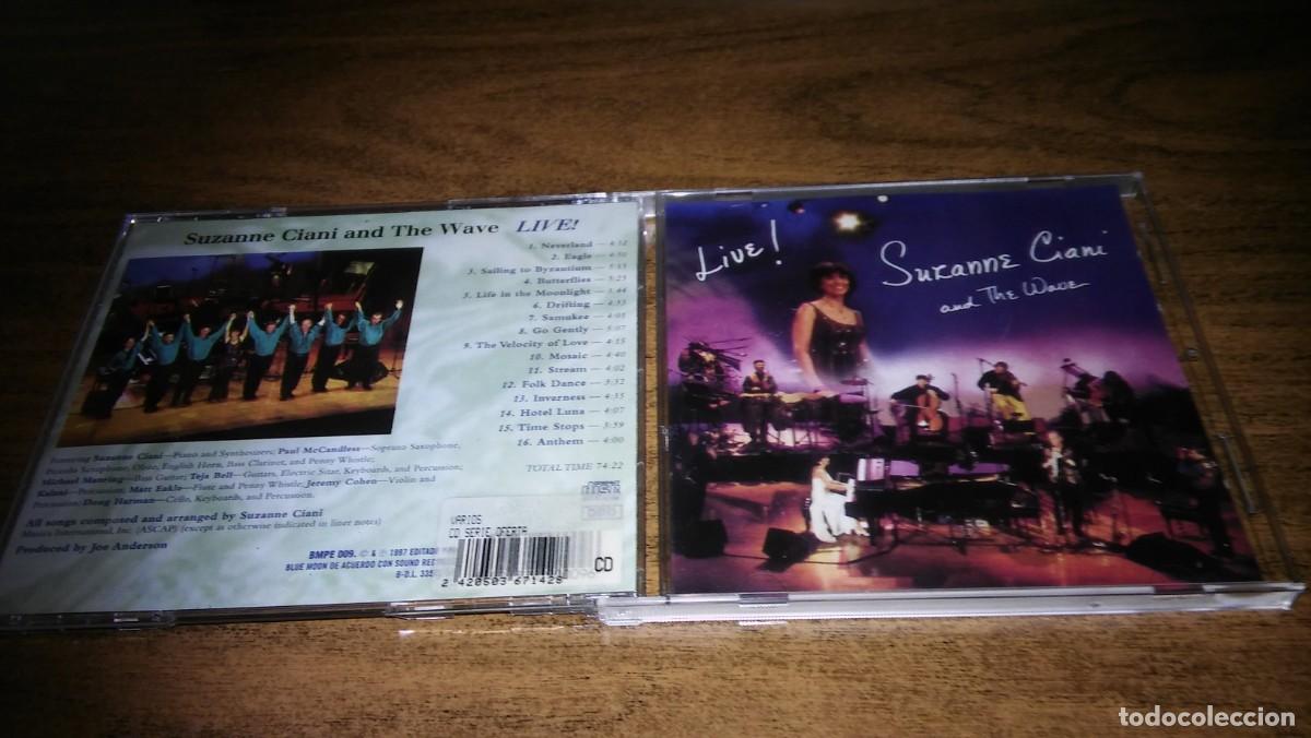 CDs de m&uacute;sica: SUZANNE CIANI & THE NEW WAVE - LIVE! (1995) - Foto 1