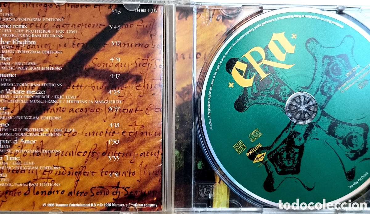 CDs de m&uacute;sica: Era - Era - CD 1996 - Foto 2