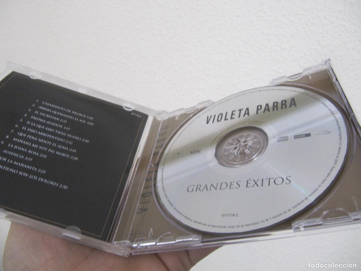 CDs de m&uacute;sica: VIOLETA PARRA ORO GRANDES EXITOS-DIFICIL - Foto 3