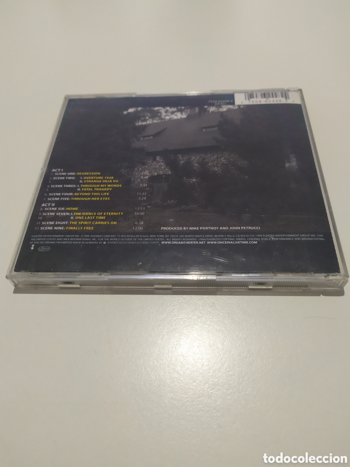 CDs de m&uacute;sica: CD DREAM THEATER. METR&Oacute;POLIS PT:2. SCENES FROM A MEMORY. - Foto 2