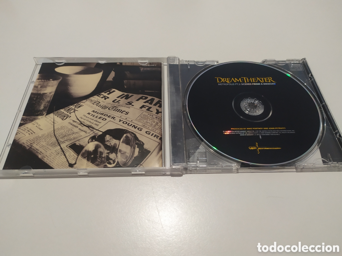 CDs de m&uacute;sica: CD DREAM THEATER. METR&Oacute;POLIS PT:2. SCENES FROM A MEMORY. - Foto 3