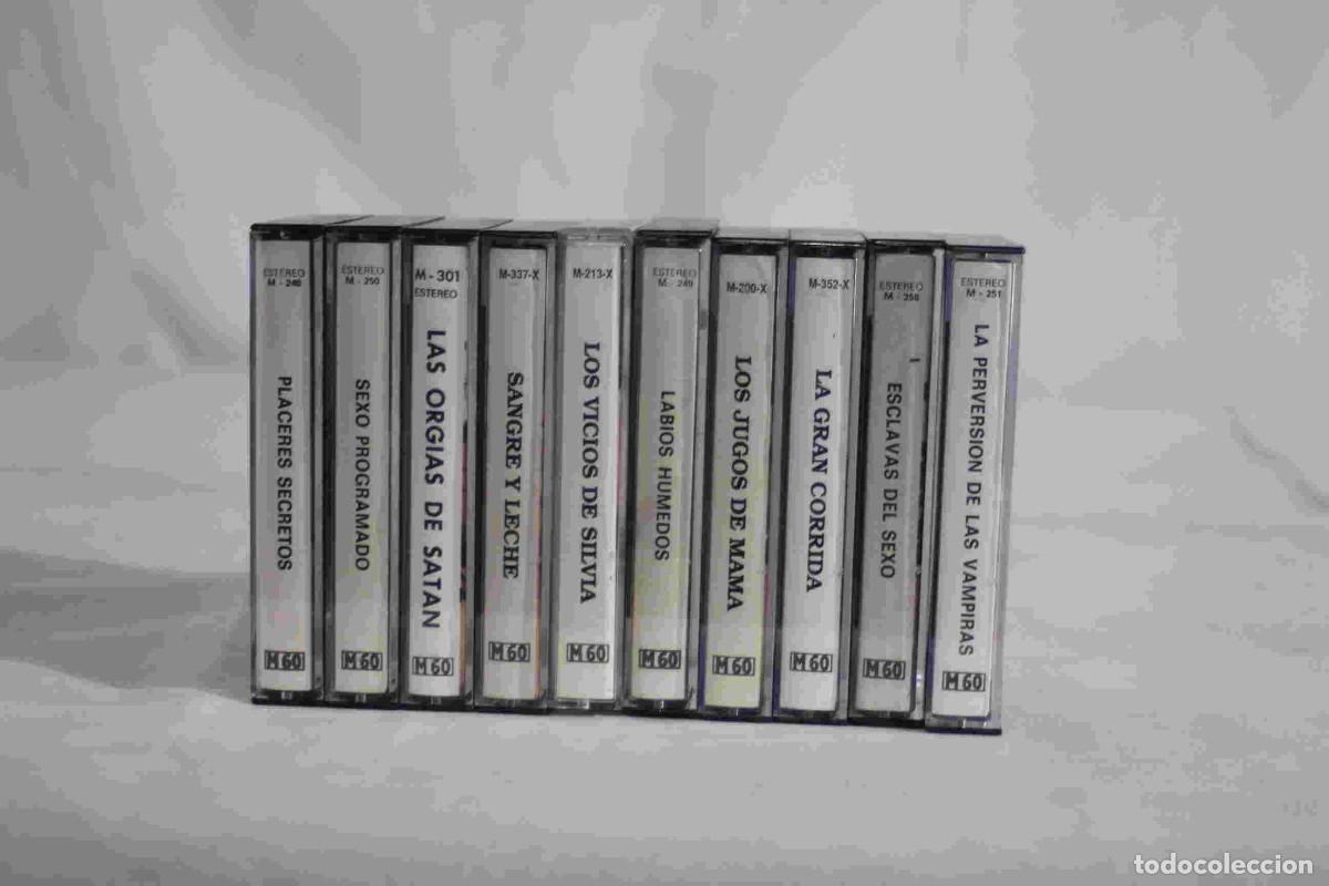 CDs de m&uacute;sica: COLECCION 8 CINTAS DE AUDIO EROTICAS - Foto 1