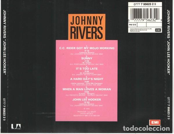 CDs de m&uacute;sica: Johnny Rivers &ndash; John Lee Hooker - CD - 1993 - Foto 2