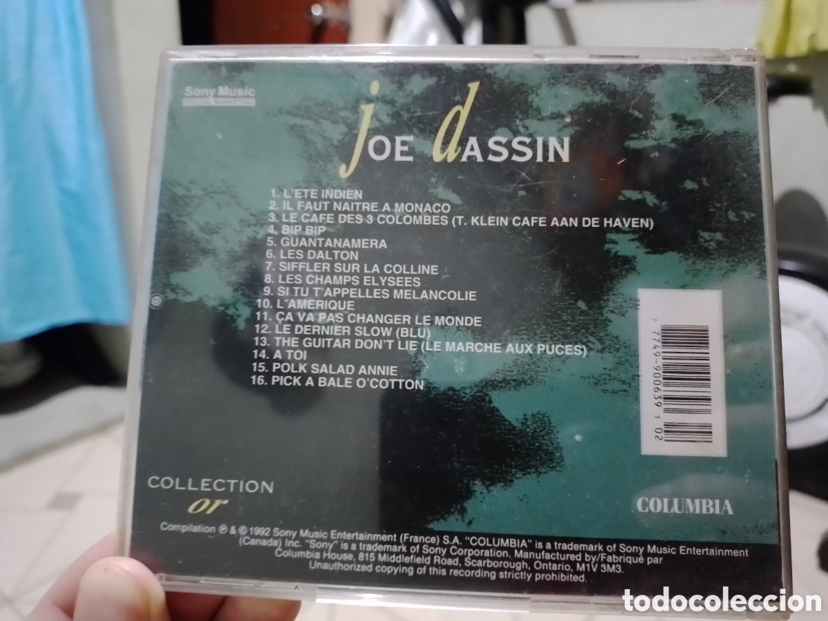 CDs de m&uacute;sica: Joe Dassin CD En Franc&eacute;s - Foto 2