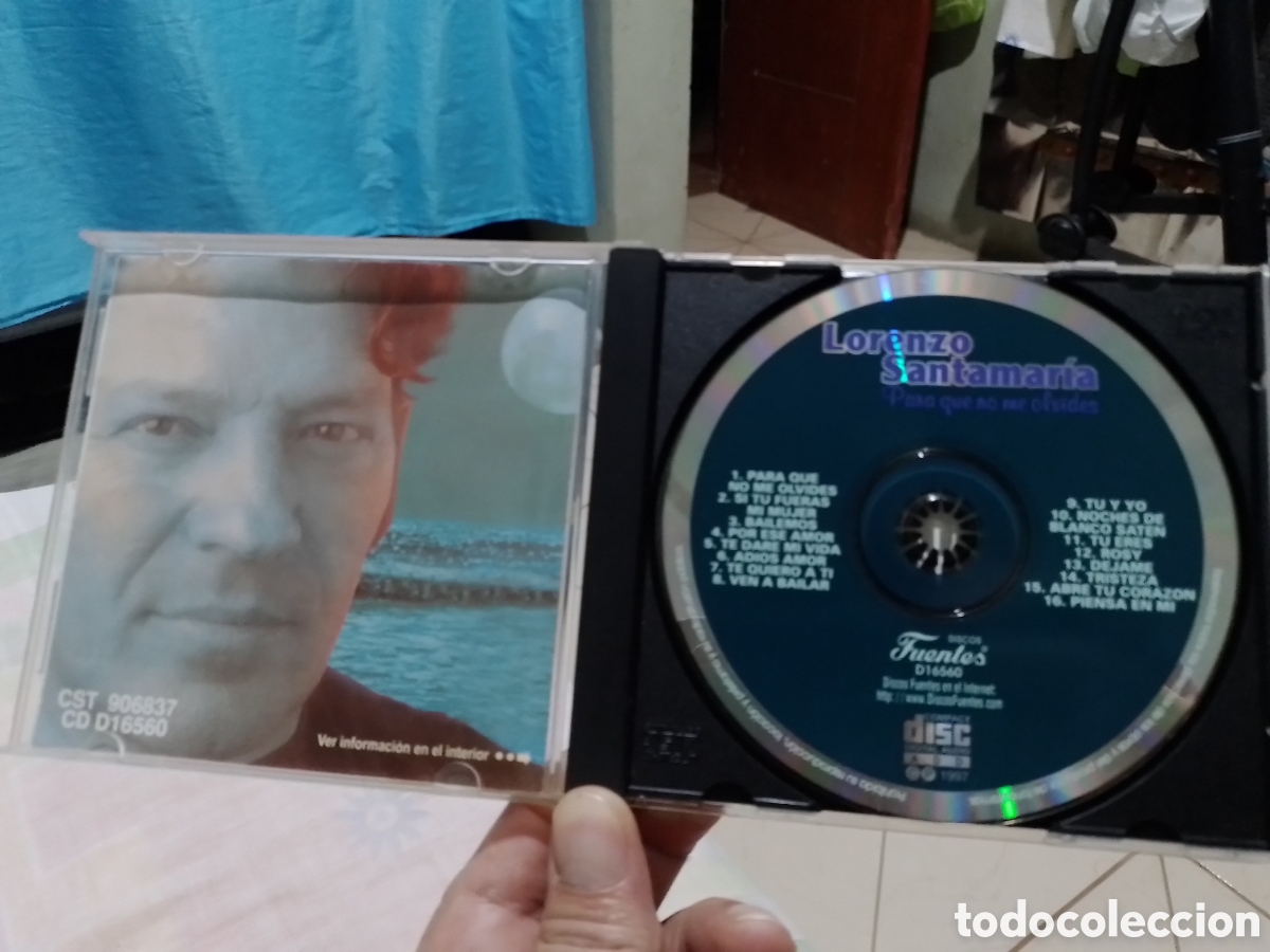 CDs de m&uacute;sica: Lorenzo Santamaria CD Lps &eacute;xitos de..... - Foto 4
