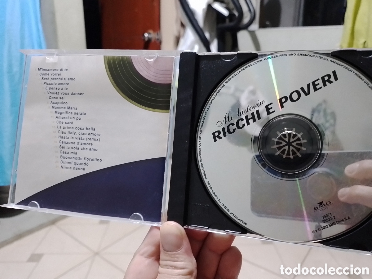 CDs de m&uacute;sica: Ricchi e Poveri CD MI Historia - Foto 3