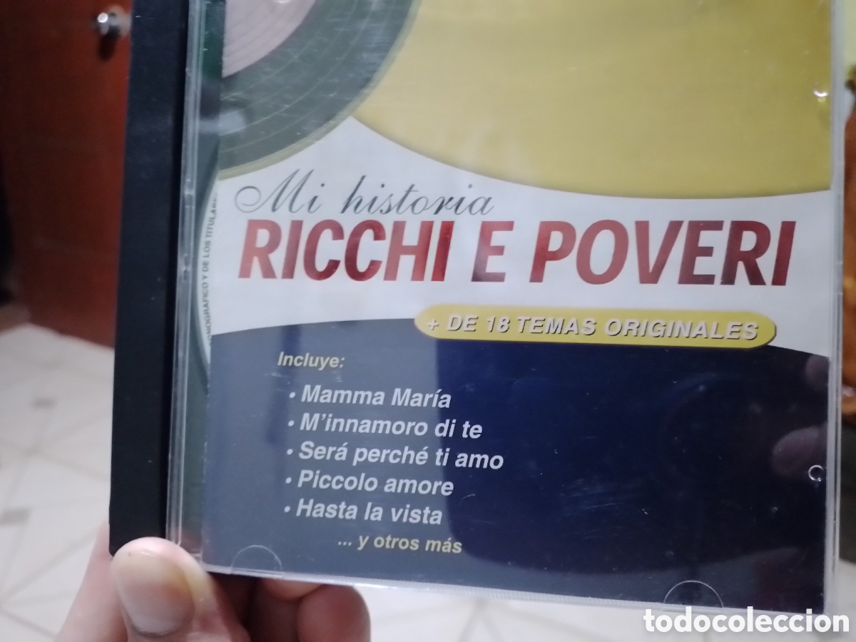 CDs de m&uacute;sica: Ricchi e Poveri CD MI Historia - Foto 1