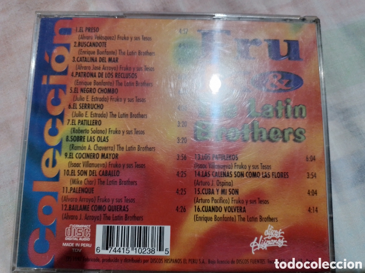 CDs de m&uacute;sica: Fruto y Latin Brothers CD Colecci&oacute;n - Foto 4