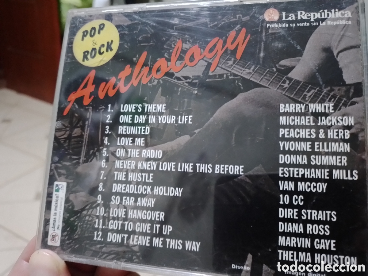 CDs de m&uacute;sica: Pop y Rock CD Antologia - Foto 2