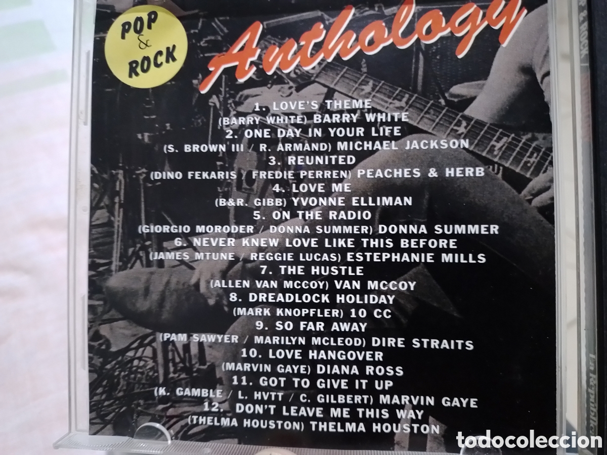 CDs de m&uacute;sica: Pop y Rock CD Antologia - Foto 5