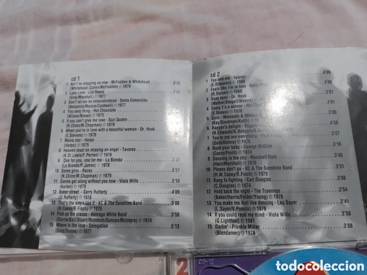 CDs de m&uacute;sica: Rock and Pop CD Disco fever (CD Doble) - Foto 3